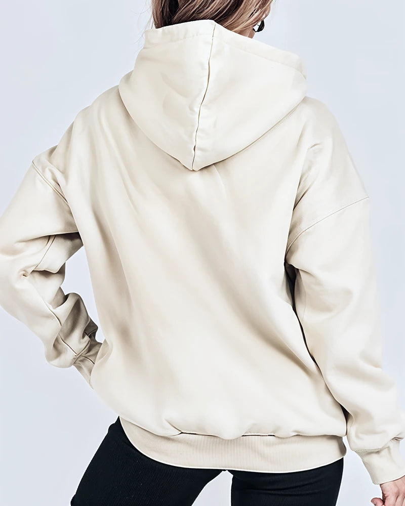 Klasyczna bluza oversize z kapturem