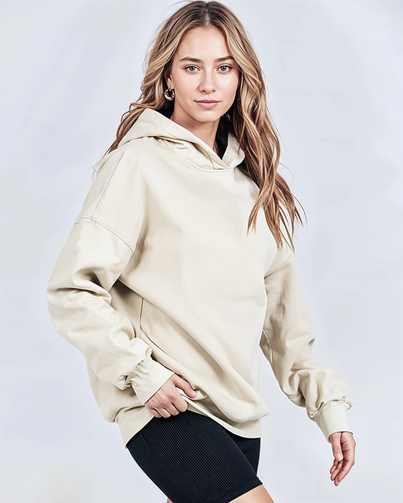 Klasyczna bluza oversize z kapturem
