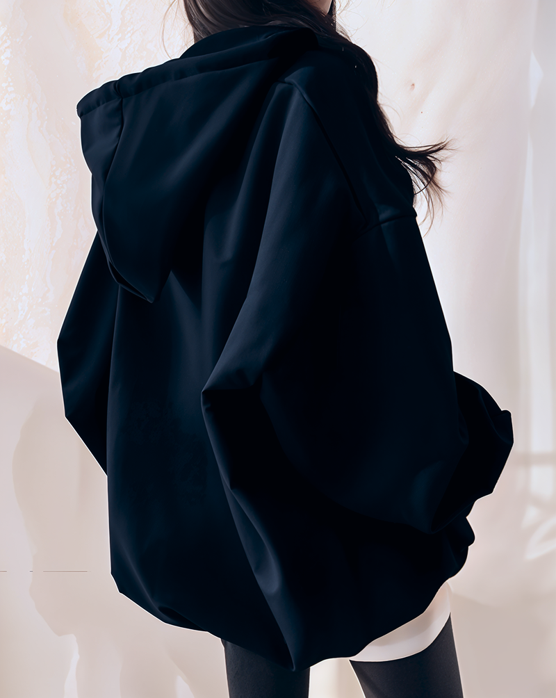 Wygodna bluza oversize z kapturem