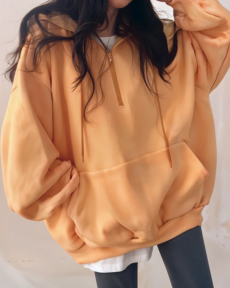 Wygodna bluza oversize z kapturem