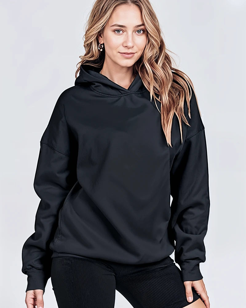 Klasyczna bluza oversize z kapturem