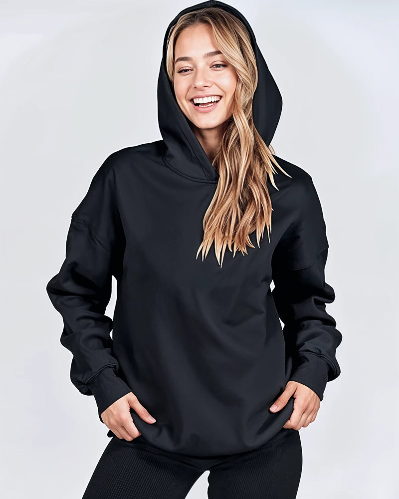 Klasyczna bluza oversize z kapturem