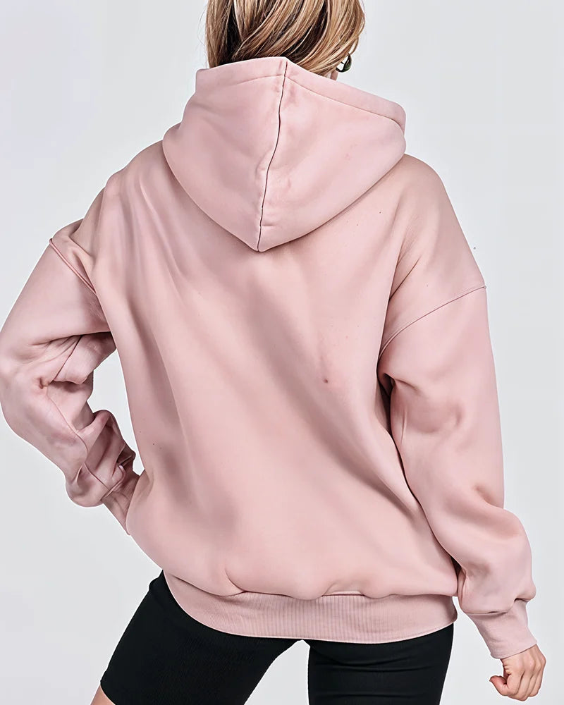 Klasyczna bluza oversize z kapturem