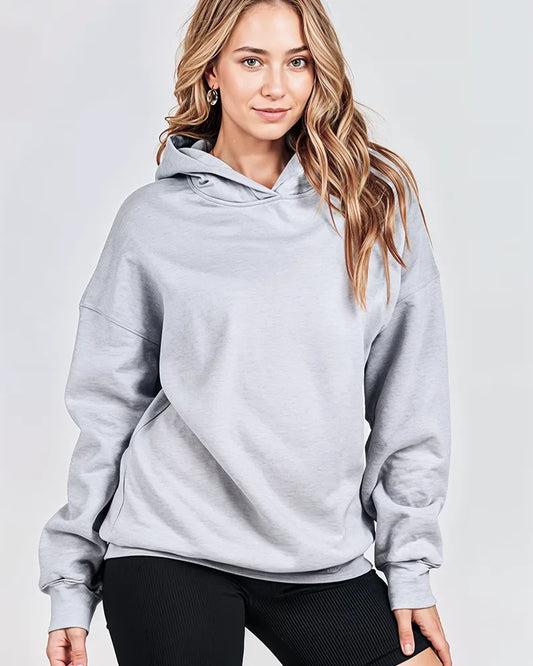Klasyczna bluza oversize z kapturem