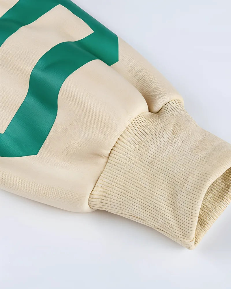 Luźna bluza oversize crewneck